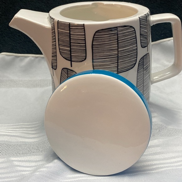 John Lewis  'Little Trees' Teapot Mid Century Retro Style made by Stokes - Picture 11 of 16